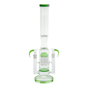 2 Bowl Trophy Bong - 19in