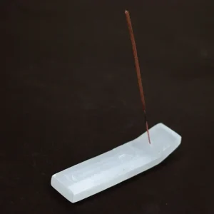 Acid Secs - Selenite Crystal Incense Holder