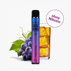 Aroma King 700 | Grape Energy, nicotine free (0mg)