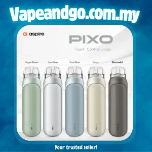 Aspire Pixo Pod Vape Kit & Cartridge Built-in 1100mAh battery Genuine Stock Buy Now
