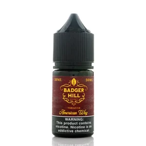 Badger Hill Reserve Salt E-Juice 30ml Collection