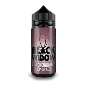 BLACKCURRANT LEMONADE 100ML E LIQUID BLACK WIDOW