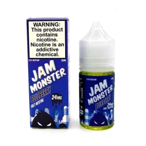 Blueberry - 24mg - Jam Monster Salts - 30mL