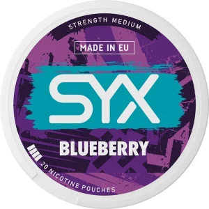 Blueberry SYX nicotine pouches 20 pack