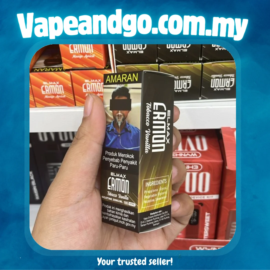 Elmax Ermon LIQUID BOTTLE 15ml Akta 852 Registered Genuine Stock Buy Now