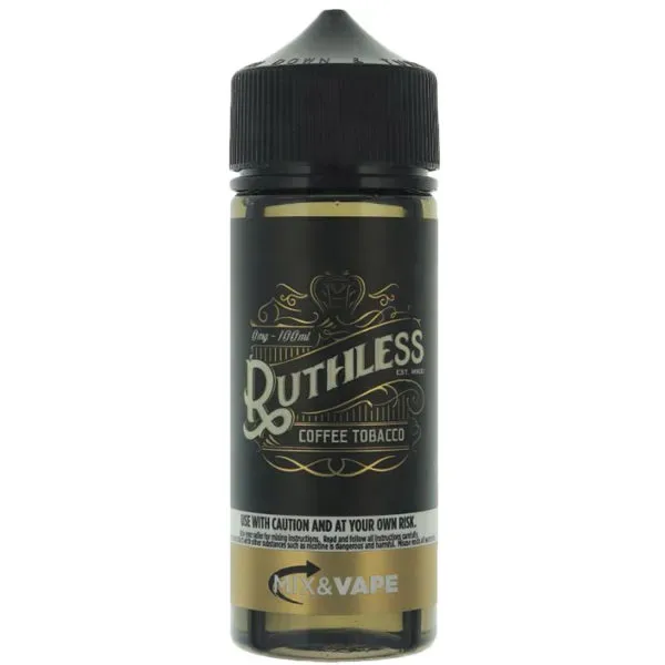 COFFEE TOBACCO SHORTFILL E-LIQUID BY RUTHLESS