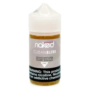 Cuban Blend -6mg - Naked 100 Tobacco - 60mL