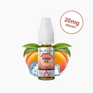 Elf Bar - ElfLiq | Peach Ice | Nicotine Salt Liquid (20mg)