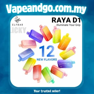 Elfbar Raya D1 13k Disposable Genuine Stock Buy Now