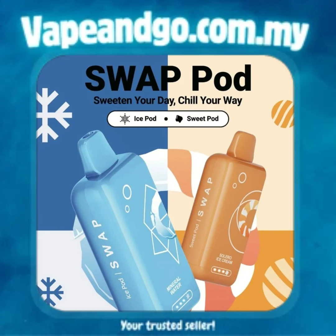 Elfbar Swap Pod 25000 Puffs Prefilled Cartridge (Ice & Sweet Series) Genuine Stock Buy Now