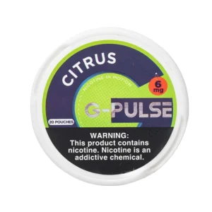 G-Pulse - Nicotine Pouches - 20 Count - Citrus