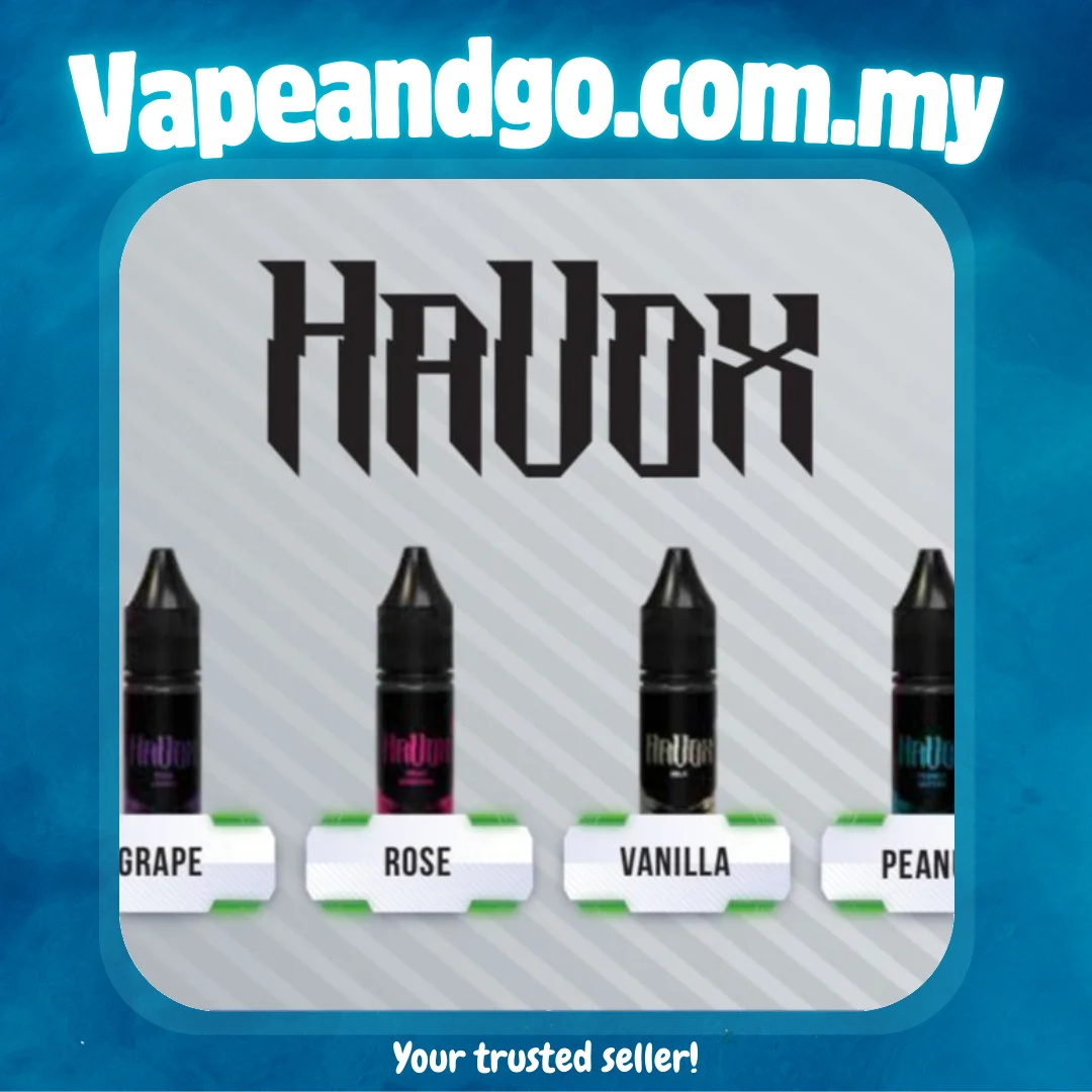 Havox E-Liquid 15ml Salt (Elmax Ermon Bottle) Akta 852 Registered Genuine Stock Buy Now
