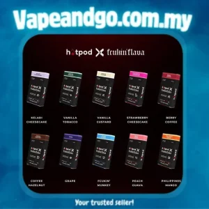 HOTPOD x FCUKIN’ FLAVA Pre-filled Cartridge Genuine Stock Buy Now