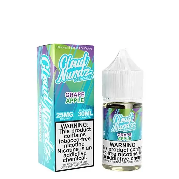 Iced Grape Apple by Cloud Nurdz TFN Salts 30mL