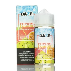 ICED KIWI PASSIONFRUIT GUAVA - 7 DAZE FUSION - 100ML