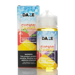 ICED STRAWBERRY BLACKBERRY LEMON - 7 DAZE FUSION - 100ML