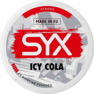 Icy cola SYX nicotine pouches 20 pack