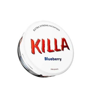 Killa Blueberry Nic Pouches - 13.2mg/pouch