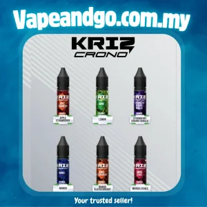 Kriz Crono E-Liquid 15ml HTPC (Elmax Ermon Bottle) Akta 852 Registered Genuine Stock Buy Now