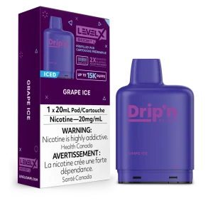 Level X Boost - Drip'n - Grape Ice | Vape Cloud Canada