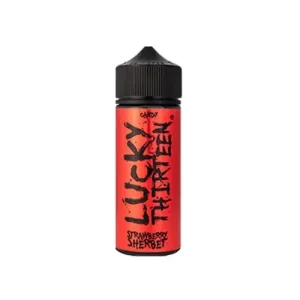 Lucky Thirteen Candy Strawberry Sherbet 100ml Shortfill