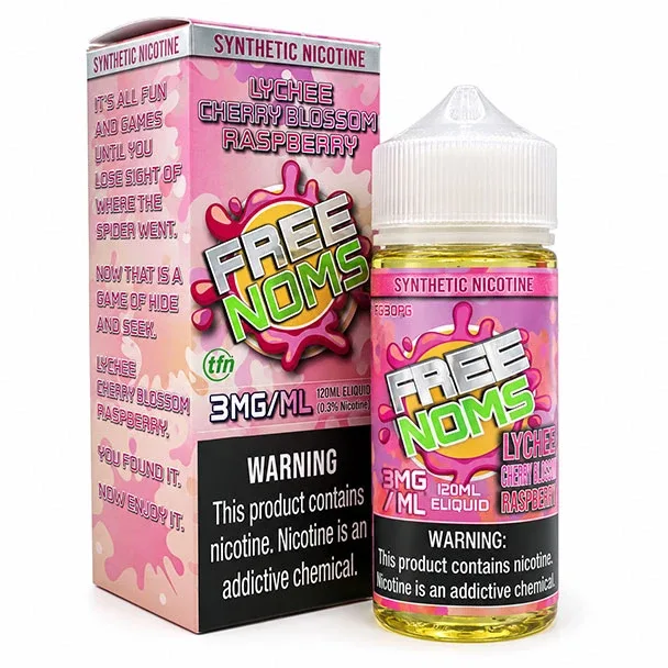 Lychee Cherry Blossom Raspberry - 3mg - Nomenon - 120mL