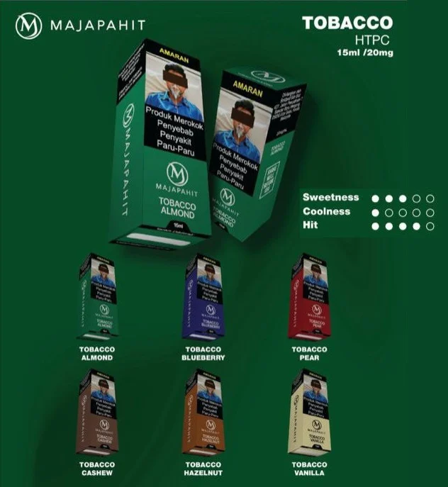 Majapahit 15ml E-Liquid Tobacco Series HTPC 20mg Akta 852 Registered Genuine Stock Buy Now - Image 2
