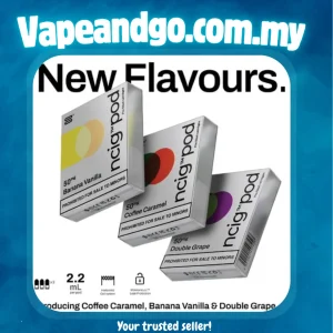 NCIG Pod Pre-filled Cartridge 3 Pcs Pack Genuine Stock Buy Now