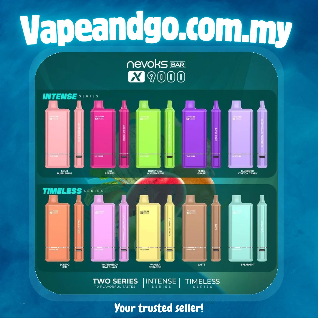 Nevoks Bar X9000 Starter Kit Genuine Stock Buy Now