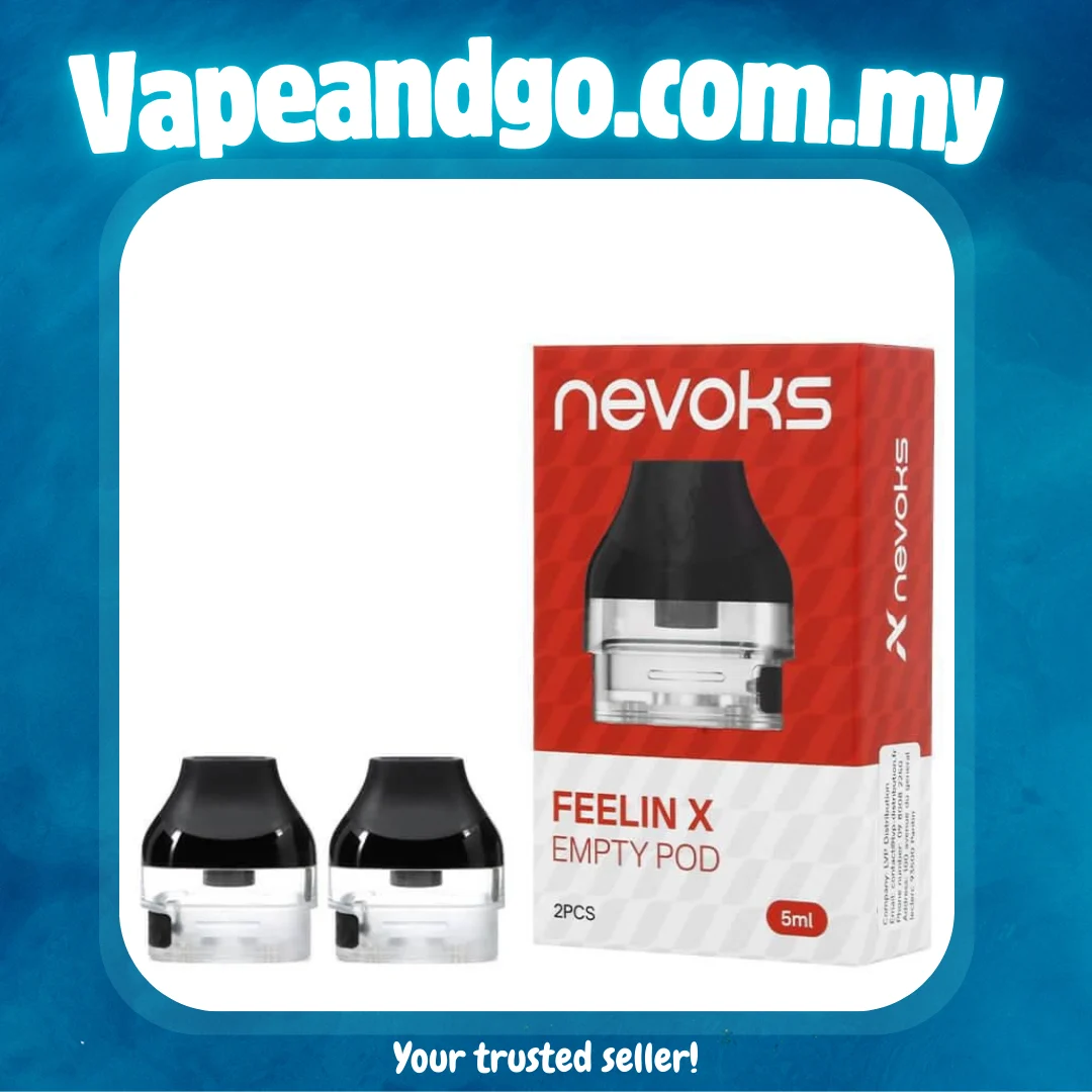 Nevoks Feelin X Empty Cartridge 5ml Genuine Stock Buy Now 2 Pcs Pack