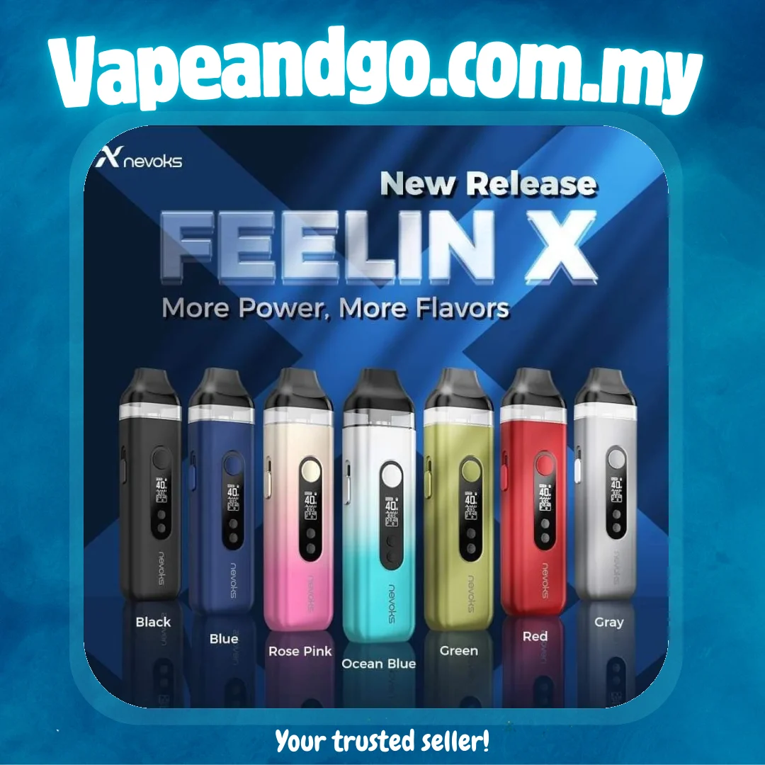 Nevoks Feelin X Pod Kit Built-in 1600mAh Battery Genuine Stock Buy Now