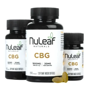 NuLeaf Naturals – Full Spectrum CBG SOFTGEL