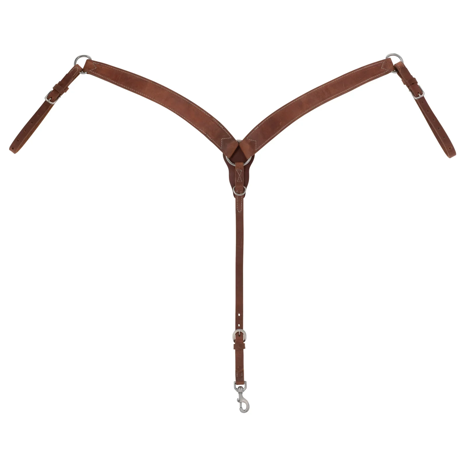Oiled Hermann Oak Harness Leather Breast Collar - Image 2