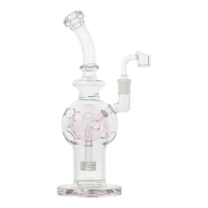 Pink Orb Dab Rig - 12in