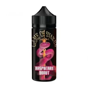 Raspberry Donut Shortfill E Liquid by Game Of Snakes 100ml