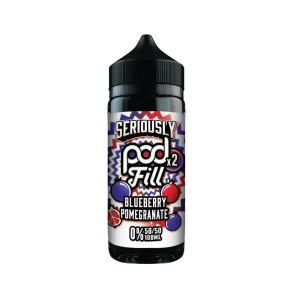 Seriously Pod Fill x2 Blueberry Pomegranate 100ml Shortfill
