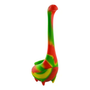 Silicone Dino Pipe - 7.5in