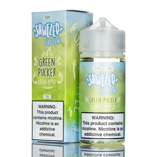Skwezed Ice – Green Apple Ice (Green Pucker Ice) – 100ml
