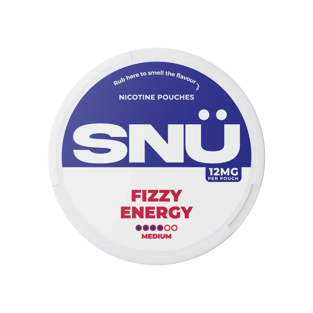 SNU Fizzy Energy Nicotine Pouches by Bar Juice - Image 2