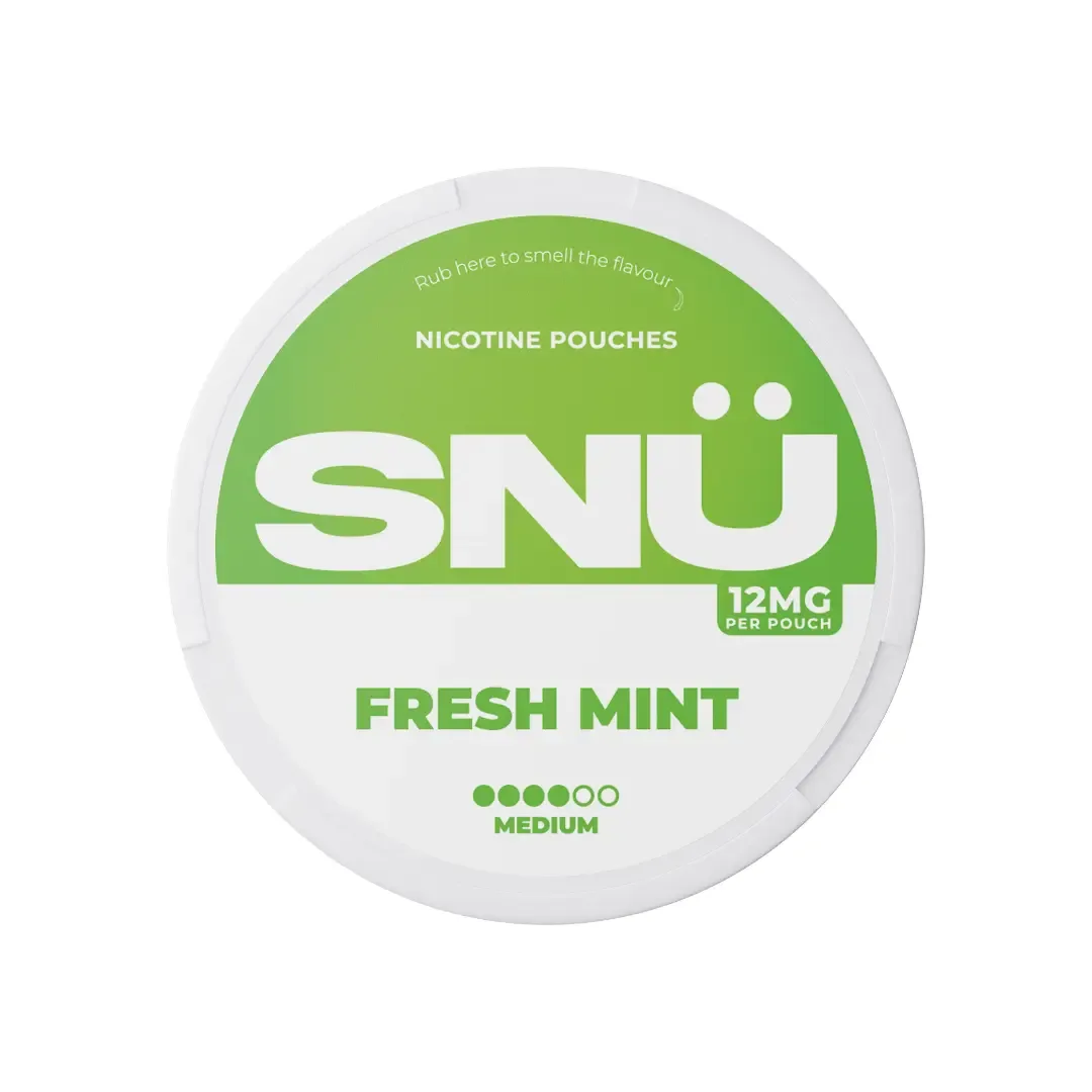 SNU Fresh Mint Nicotine Pouches by Bar Juice - Image 2