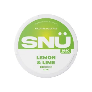 SNU Lemon & Lime Nicotine Pouches by Bar Juice