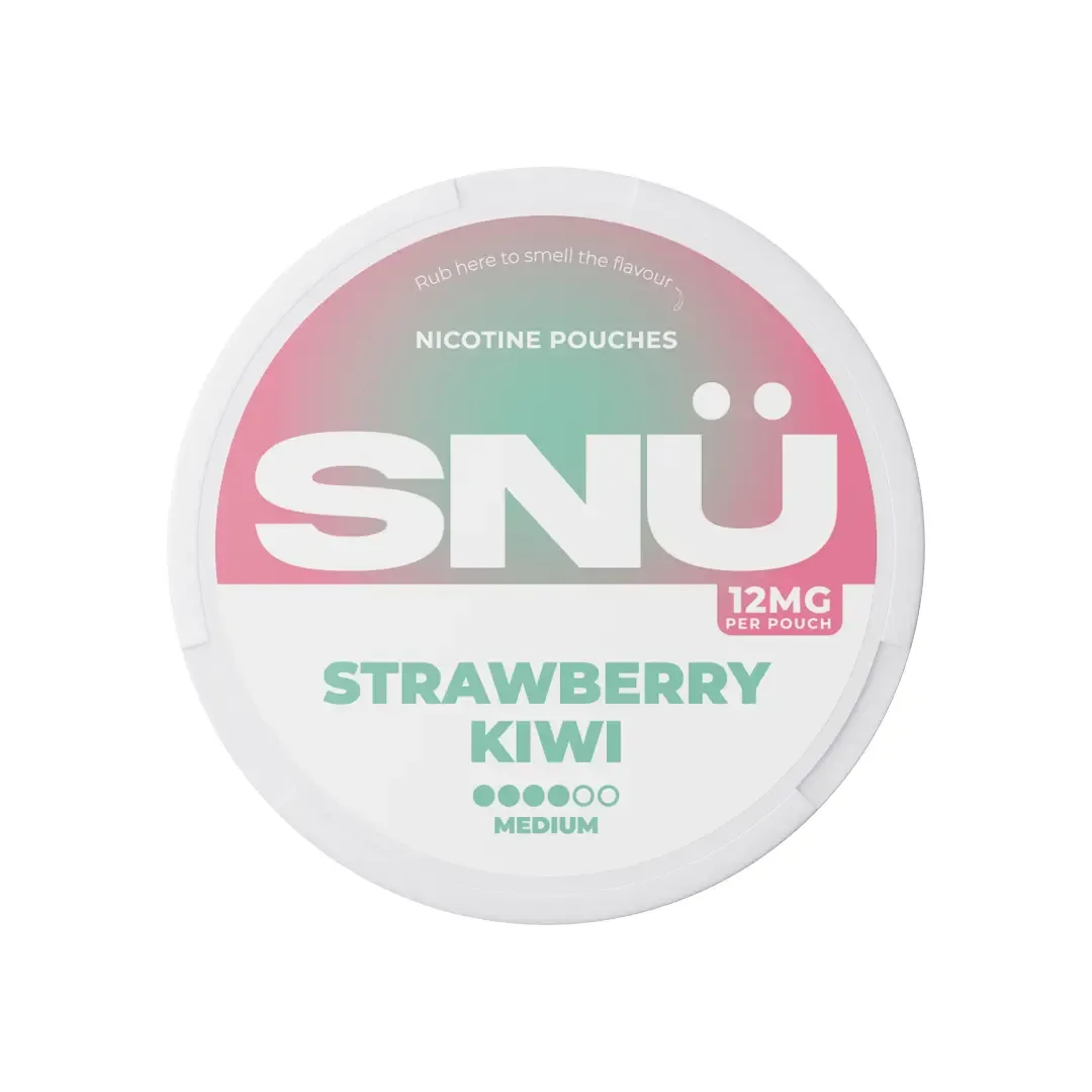 SNU Strawberry Kiwi Nicotine Pouches by Bar Juice - Image 2