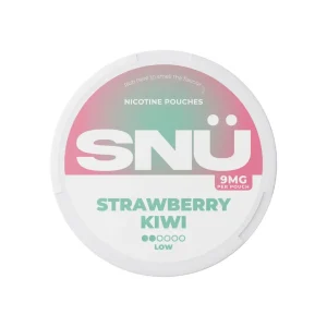 SNU Strawberry Kiwi Nicotine Pouches by Bar Juice