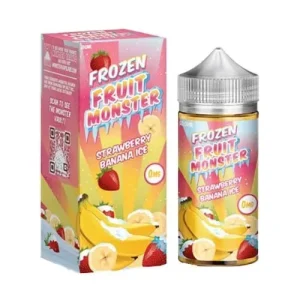 Strawberry Banana Ice by Frozen Fruit Monster 100ML