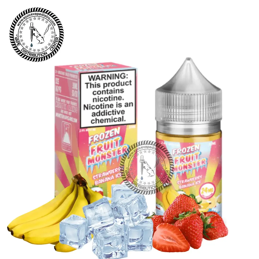 Strawberry Banana Ice Salt by Frozen Fruit Monster Salt 30ML