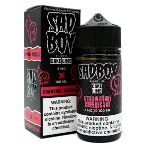 Strawberry Cheesecake - 3mg - Sadboy - 100mL