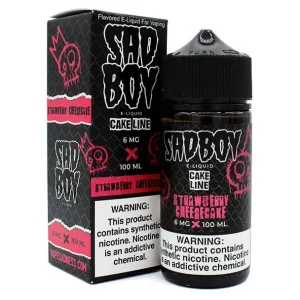 Strawberry Cheesecake - 6mg - Sadboy - 100mL
