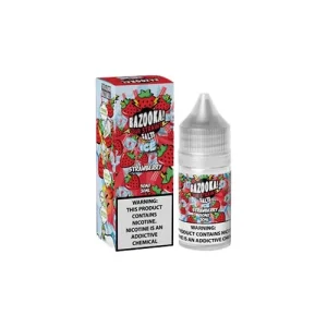 Strawberry Ice Sour Candy Salt By Bazooka Sour Straws Salt 30ML