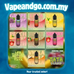 Tata 15ml E-Liquid by Snowwolf 20mg Akta 852 Registered Genuine Stock Buy Now