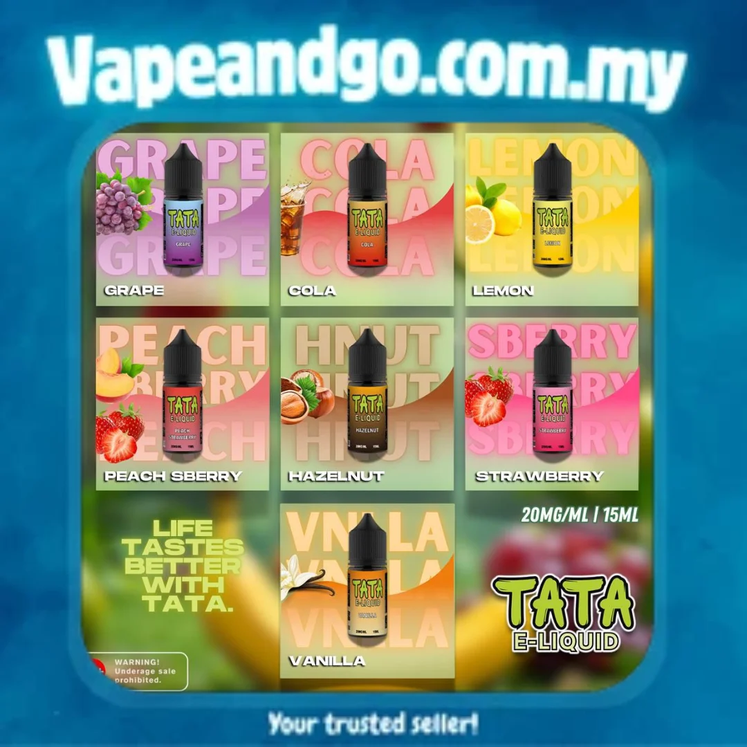 Tata 15ml E-Liquid by Snowwolf 20mg Akta 852 Registered Genuine Stock Buy Now